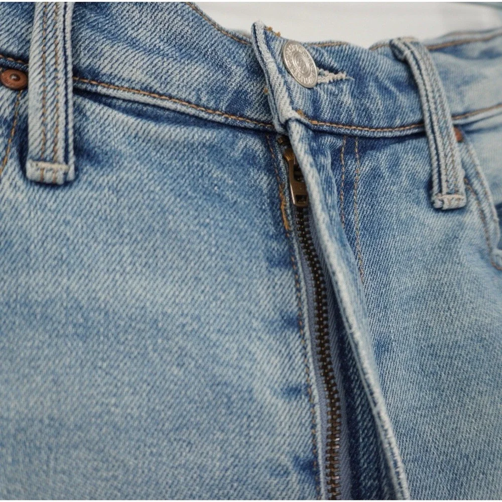 MOTHER Superior Womens Size 27 High Waisted Rider Skimp Jeans Give It Up Wash - Picture 16 of 16